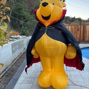 Giant 7ft + Disney Winnie the Pooh outdoor inflatable Halloween Decor